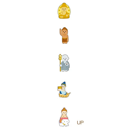 日本Kamio 細細粒手帳貼紙 - 大佛保佑