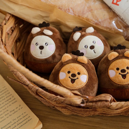 韓國濟州Kiki Quokka 毛毛暖包 - 炒栗子造型* [預購貨品，下單後14天出貨]