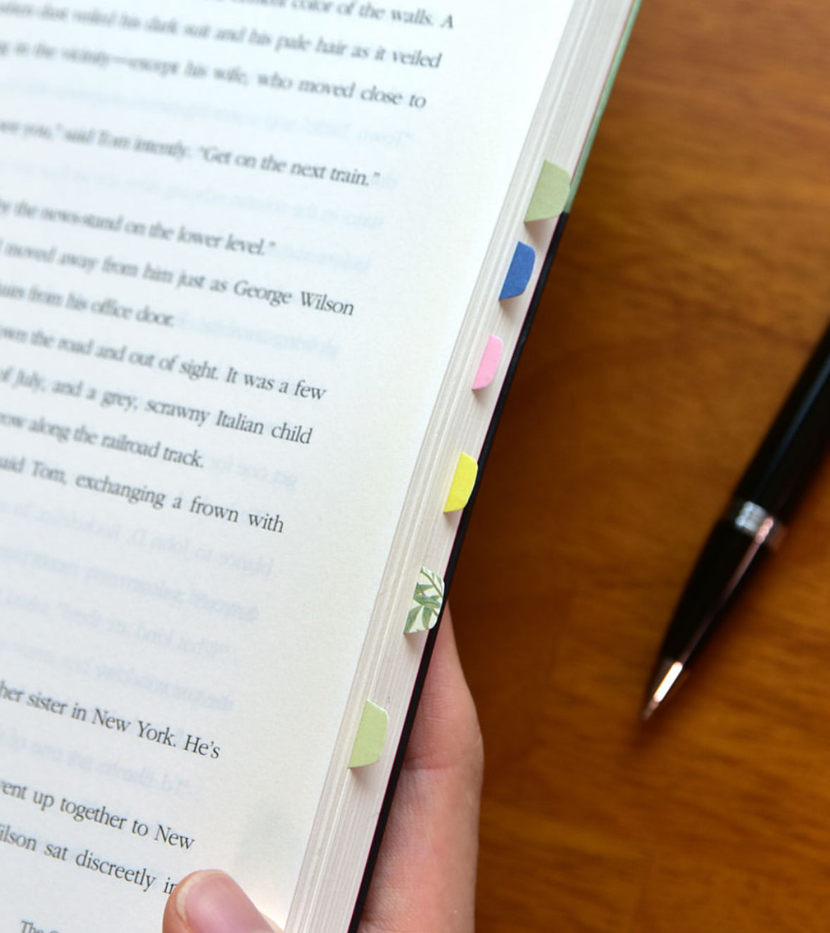 韓國Life Stationery Sticky Pattern Book 書本造型 Index Memo - 12 色選擇 * [預購貨品，下單後14天出貨]