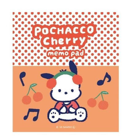日本Sanrio 經典系列便條簿 - 水果PC 狗 [限量發行]