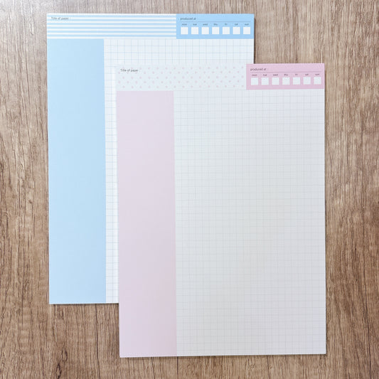 韓國 Mote Project 筆記 Writing Pad * 兩色可選