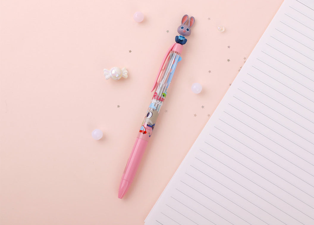 Disney 優獸大都會Zootopia 三色筆 - Nick and Judy * [預購貨品，下單後14天出貨]