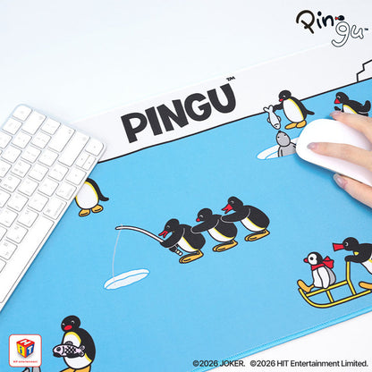 韓國Pingu 家族桌上長形Desk Mat <預購貨品: 14 天出貨 >