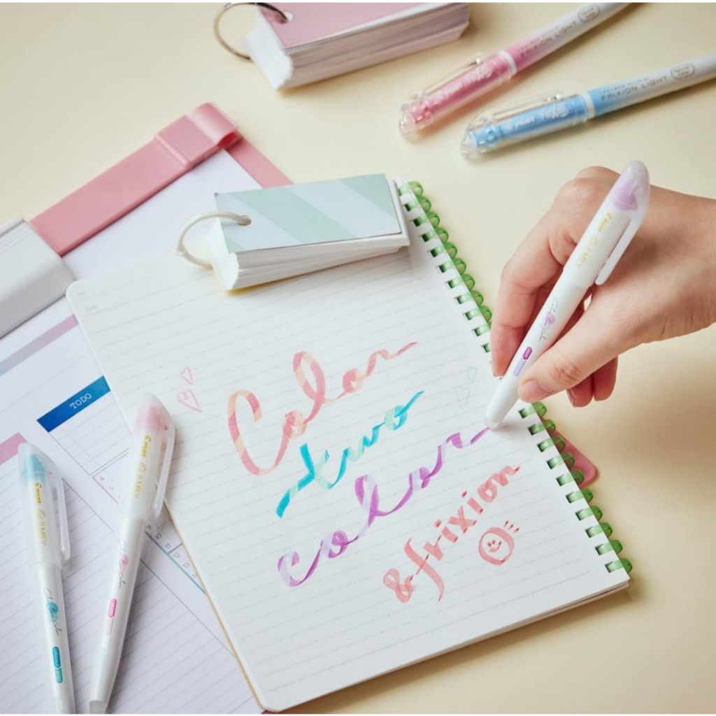 日本 Pilot 限定Ilmily 魔術擦擦變色Dual Color Pen