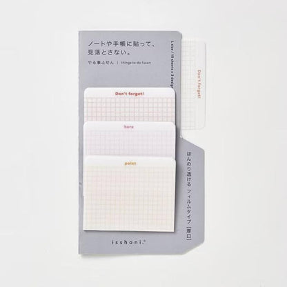 日本便條貼專家 Isshoni ：加厚可書寫Index貼