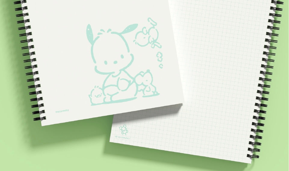 韓國모트 x Sanrio Characters B5 線圈筆記簿 * [預購貨品，下單後14天出貨]