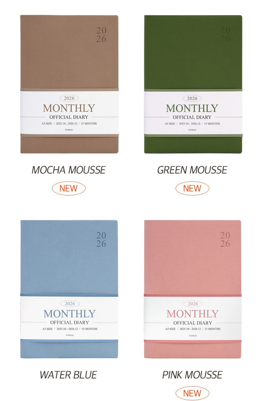 韓國The Harvest 2026 Official Schedule 淨月🌙計劃A5 size* [預購貨品，下單後14天出貨]