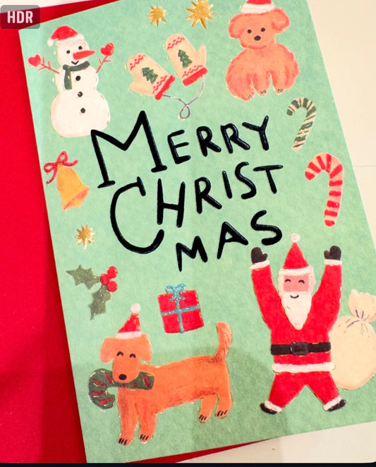 日本Little Christmas 熨金聖誕小咭 - 聖誕狂歡