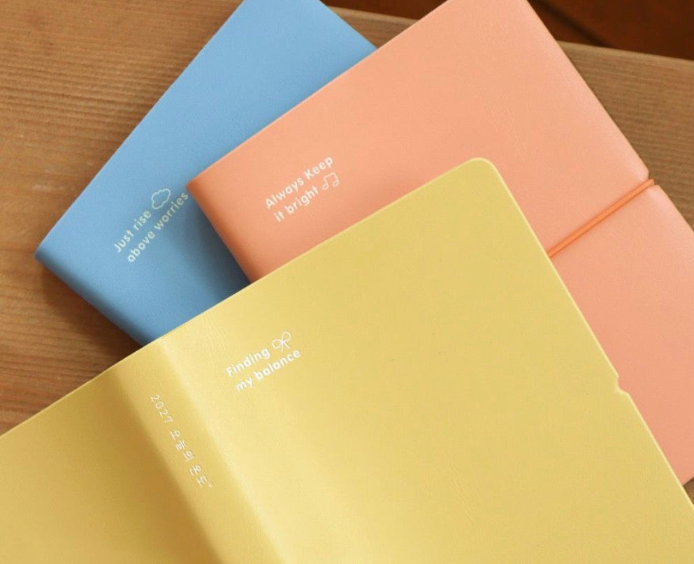 韓國 2027 Today's Mood Marshmallow B6 Size Schedule - 月週計劃 (預購商品)