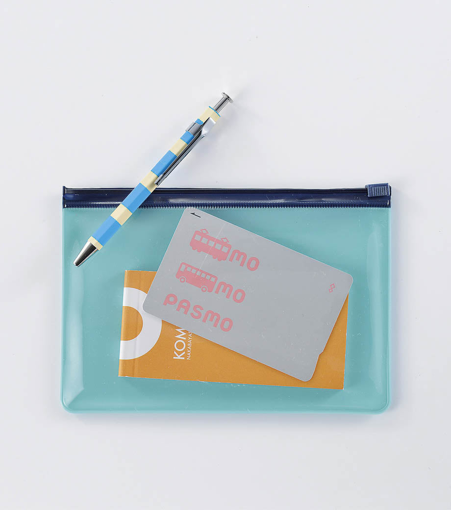 日本Maruzu 透明 Zip袋便條貼套裝 - 2 色選擇