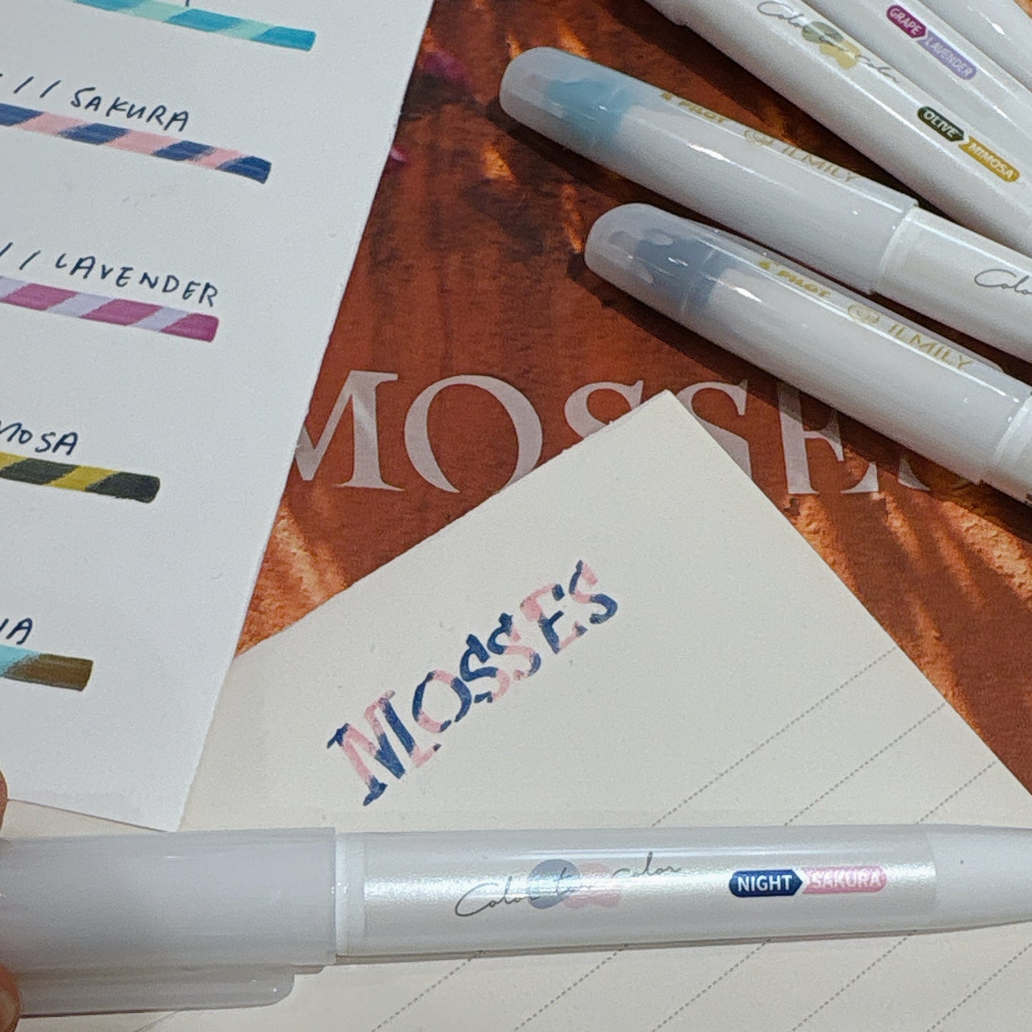 日本 Pilot 限定Ilmily 魔術擦擦變色Highlighter