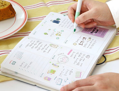 韓國 2027 Today's Mood Marshmallow B6 Size Schedule - 月週計劃 (預購商品)