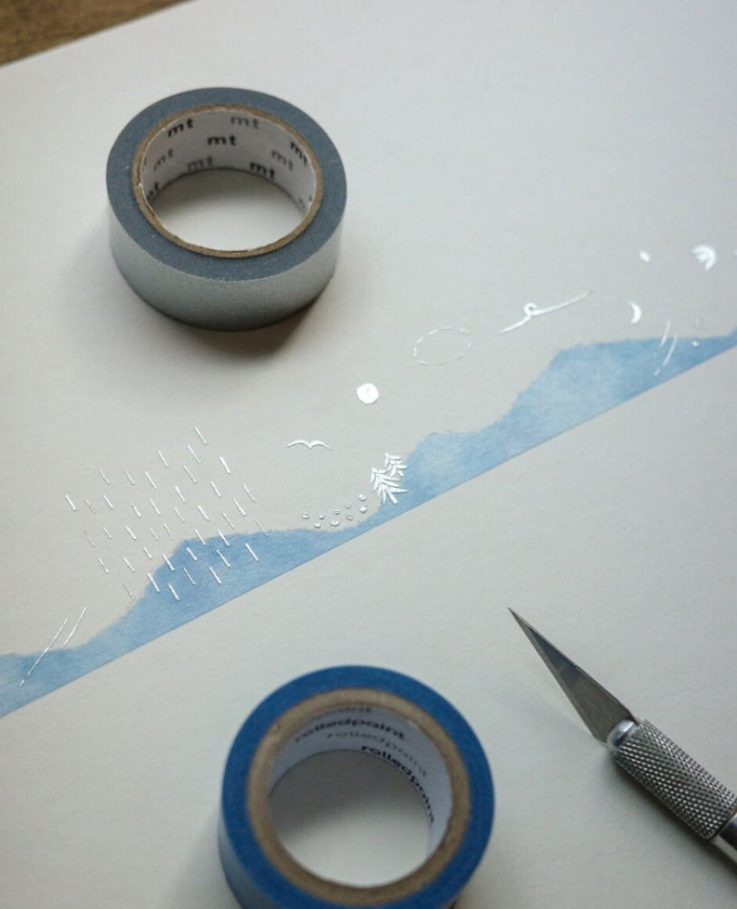 韓國Paint in Season 熨銀紙膠帶 - 冬日雪景：7 米長  [預購貨品，下單後14天出貨]