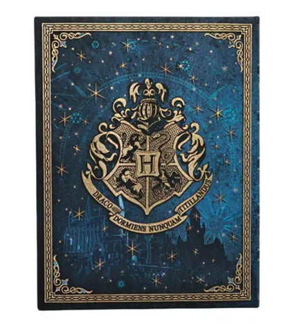 一本也免運費‼️ 哈利波特The Hogwarts Journal 限量經典熨金筆記本 - Harry Potter (接受訂購: 兩星期後到貨）