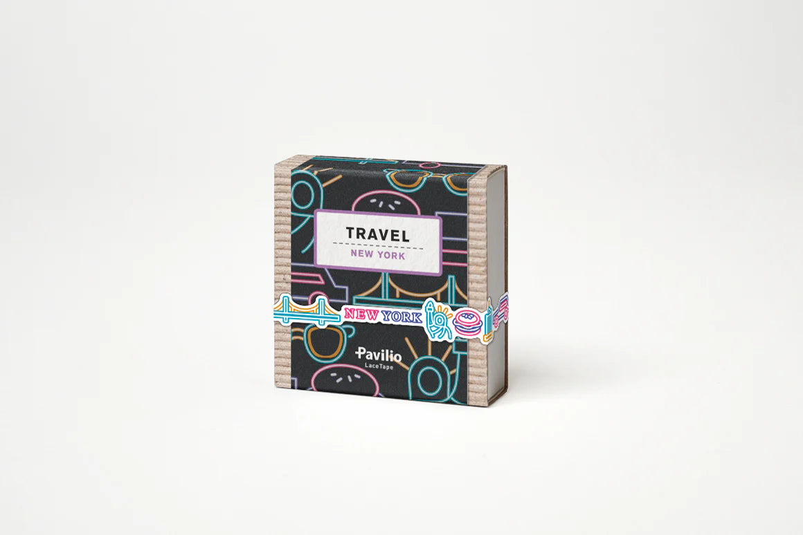 [7 月25 日截單］日本Lace Tape 系列Die Cut 紙膠帶 - Travel (6 款）