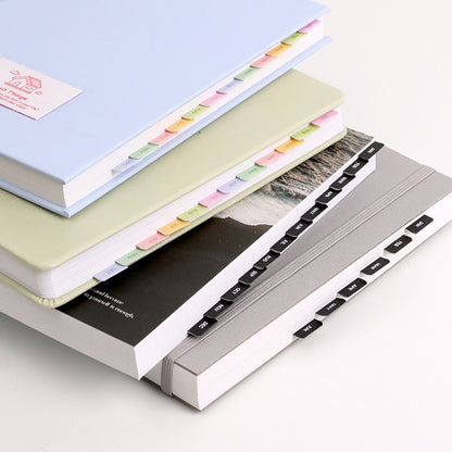 韓國 Calendar index 書貼 - 黑白/彩色 * [預購貨品，下單後14天出貨]