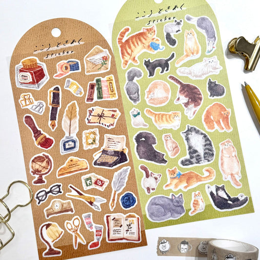 日本 Daily Seal 手繪風貼紙