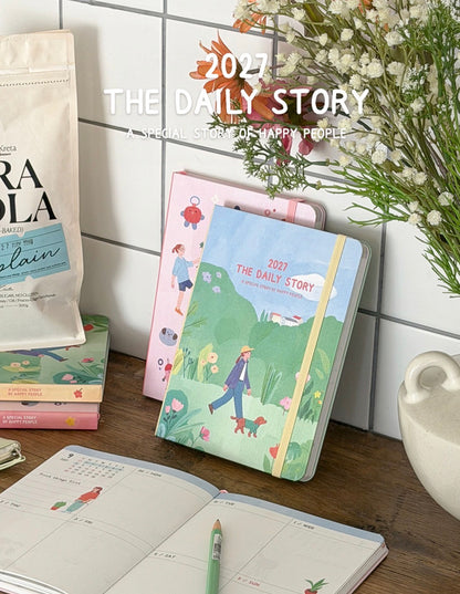 韓國2027 The Daily Story 月週計劃B6 Schedule [ 預購貨品 ］