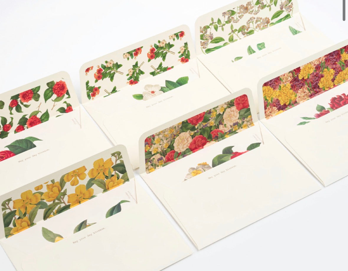 韓國Flower Card Set 系列- May Your Day Blossom(一共6 款）