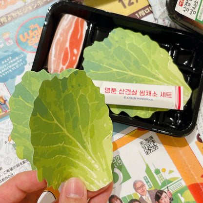 韓國「名品」一人火鍋 套裝 「擦膠，便條貼，鉛筆」