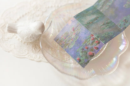 Monet Collection 紙盒裝96 張貼紙- 莫奈的睡蓮時光畫作系列