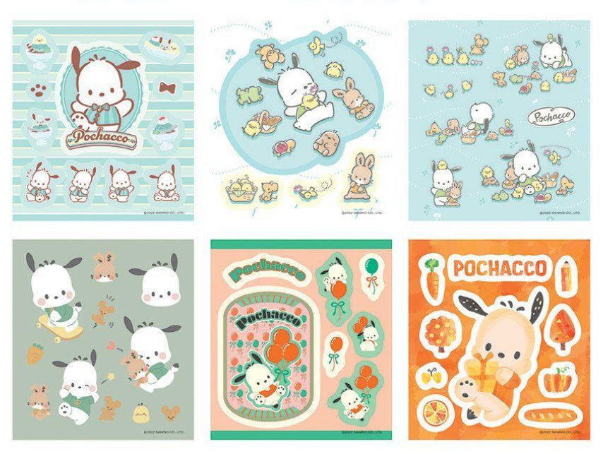 Sanrio Characters 限量版 Mini Sticker Book Collection - PC 狗* [預購貨品，下單後14天出貨]