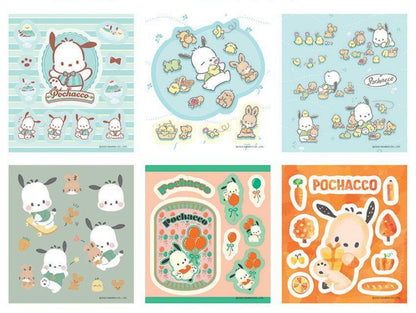 Sanrio Characters 限量版 Mini Sticker Book Collection - PC 狗* [預購貨品，下單後14天出貨]
