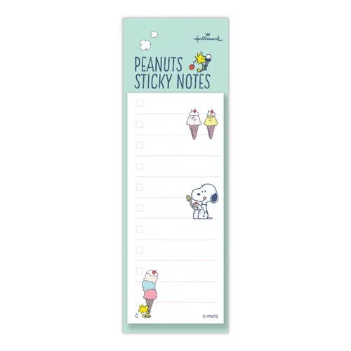 日本 My Snoopy World - Checklist 便條貼（有黏貼力） – 九一文房具