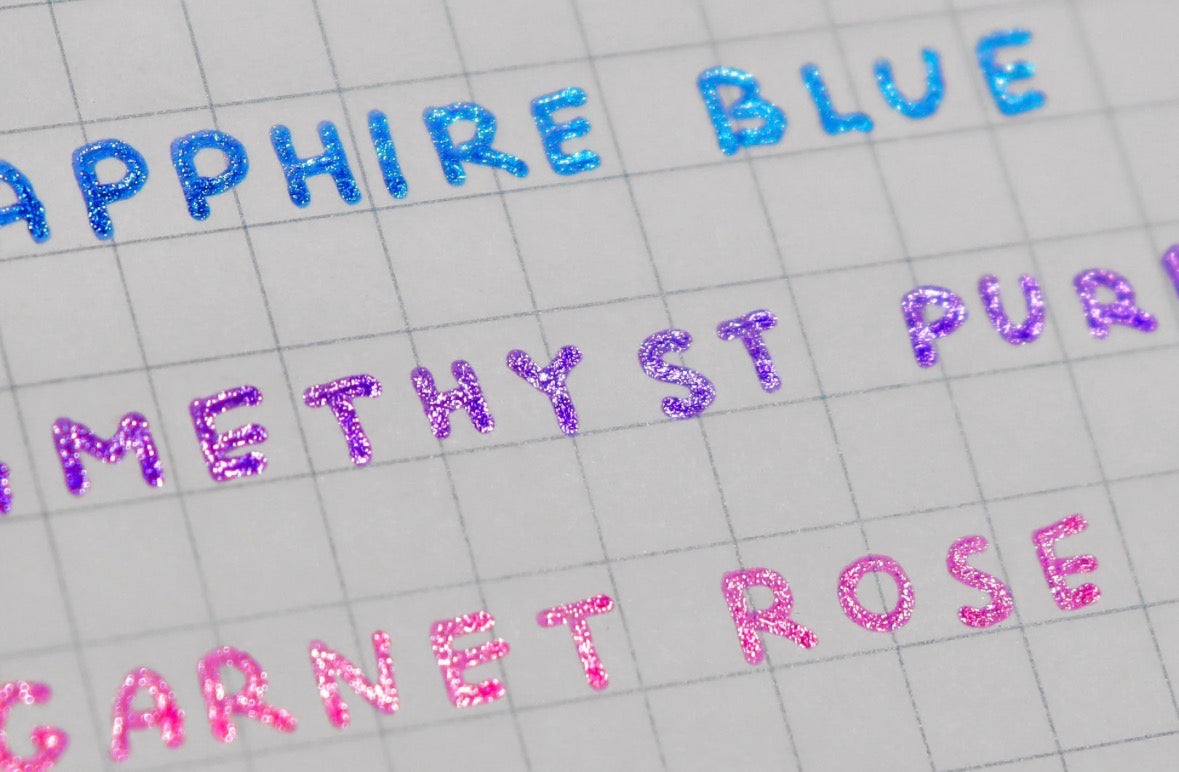 日本SAKURA TIARA 寶石系列閃令令按壓式 Gel Ink Pen Set ( 一套10 枝）