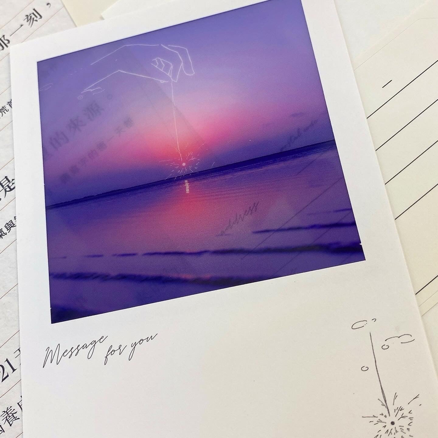 日本Sara Polaroid 空之風景卡片系列 - Awaken Sunrise [ 完售 ］