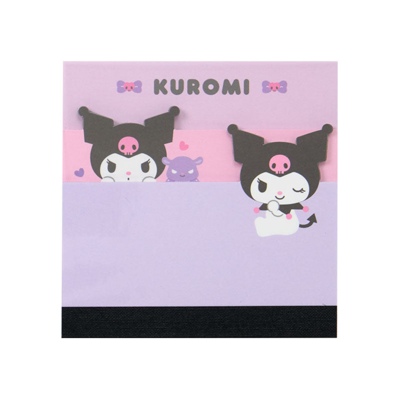 日本Sanrio Characters Kuromi 3 段Memo 便條簿