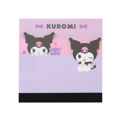 日本Sanrio Characters Kuromi 3 段Memo 便條簿