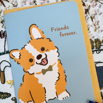 柴犬好朋友心意卡 - Friends Forever