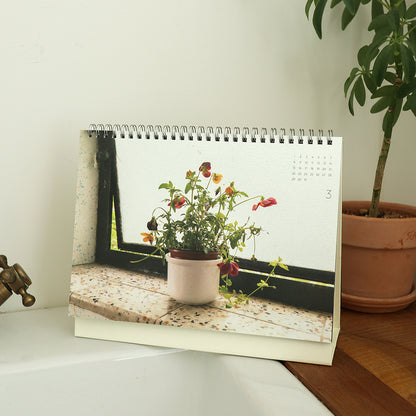 韓國Life in Flow 2026 桌上月曆 [預購貨品，下單後14天出貨]