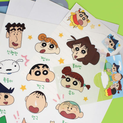 <新企劃> Crayon Shinchan 蠟筆小新系列 A4 文件夾  - (預購商品）