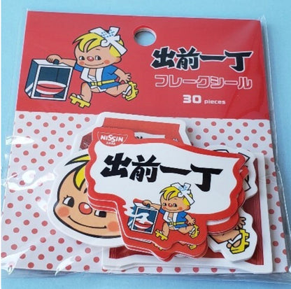 日本出前一丁貼紙包