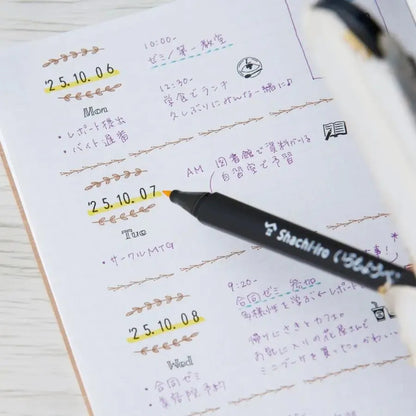 《早鳥下單優惠》日本Shachihata Nototo Dater 日付印章 (已有墨水）