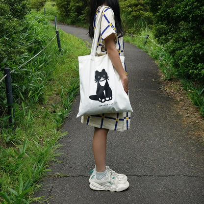 韓國 我家禮賓小貓 帆布Totebag