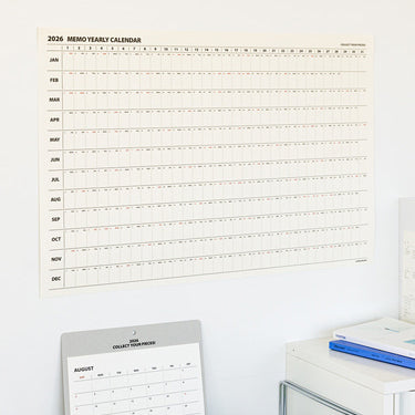 韓國 Make my Year 2026 貼牆年曆  ( LIMITED EDITION❗️兩星期後到貨）- 橫/直兩個款式