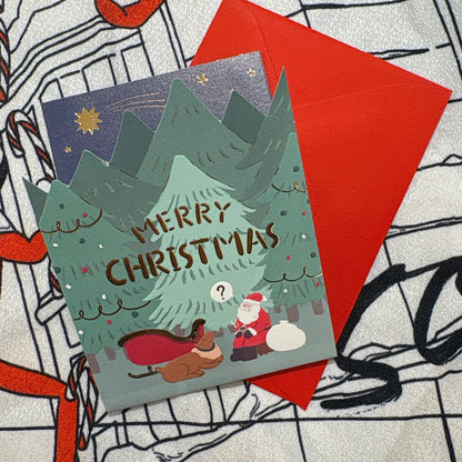 日本 Christmas UFO 🛸 立體pop up聖誕咭小卡