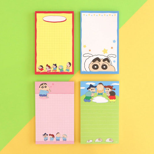 <新企劃> Crayon Shinchan 蠟筆小新系列Handy Memo Pad   (預購商品）