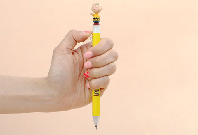 My Snoopy World 立體公仔 0.5 黑色Gel Pen (預購產品)