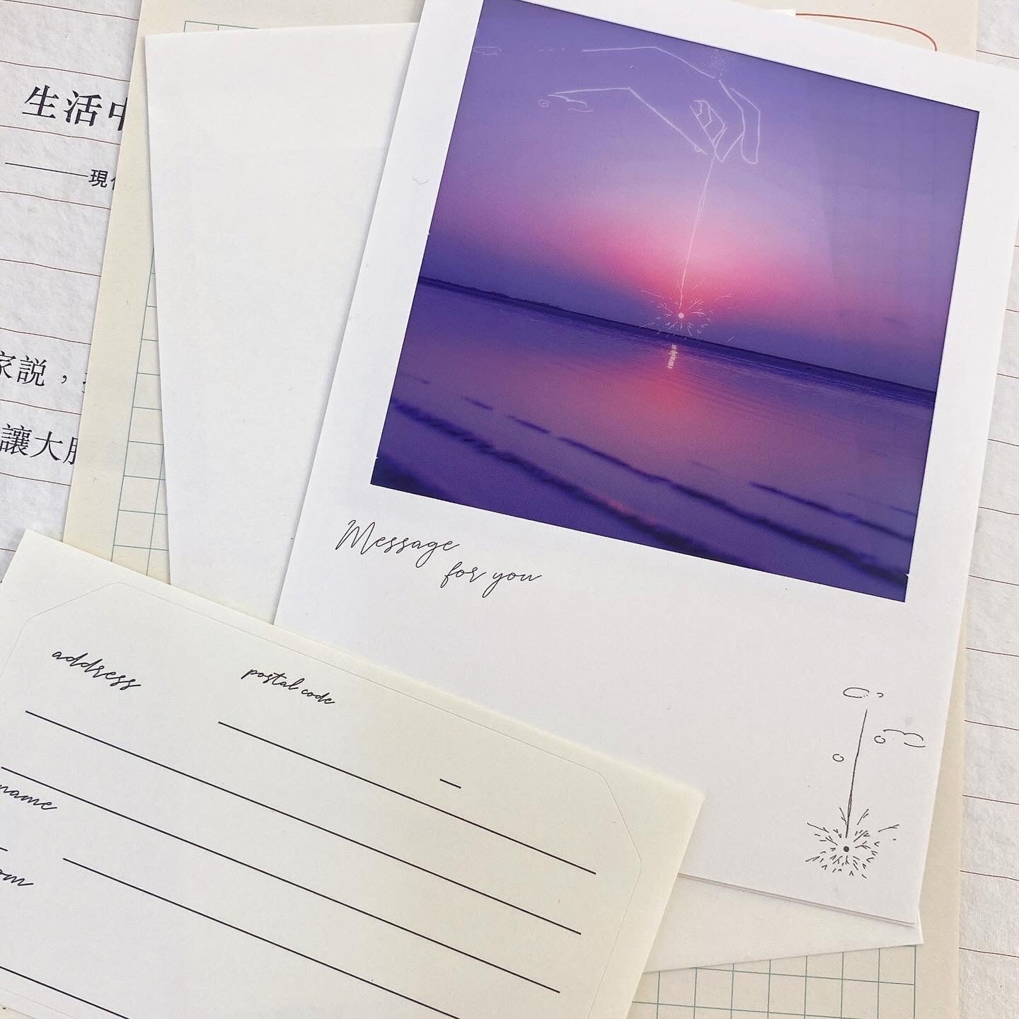 日本Sara Polaroid 空之風景卡片系列 - Awaken Sunrise [ 完售 ］