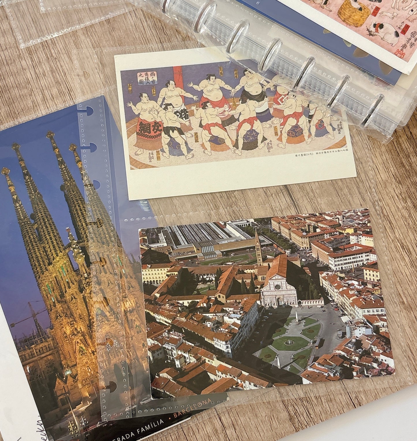 韓國 Ring Album 明信片&賀卡收納手冊* (可加內頁) *