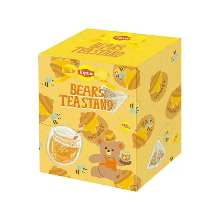 <限定商品> 日本Lipton 聯乘古川紙盒熊仔貼紙