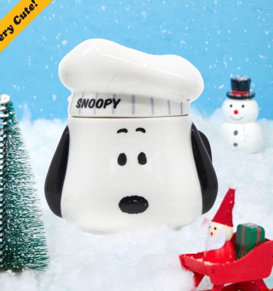 My Snoopy World 廚師史努比大容量陶瓷杯 * [預購貨品，下單後14天出貨]