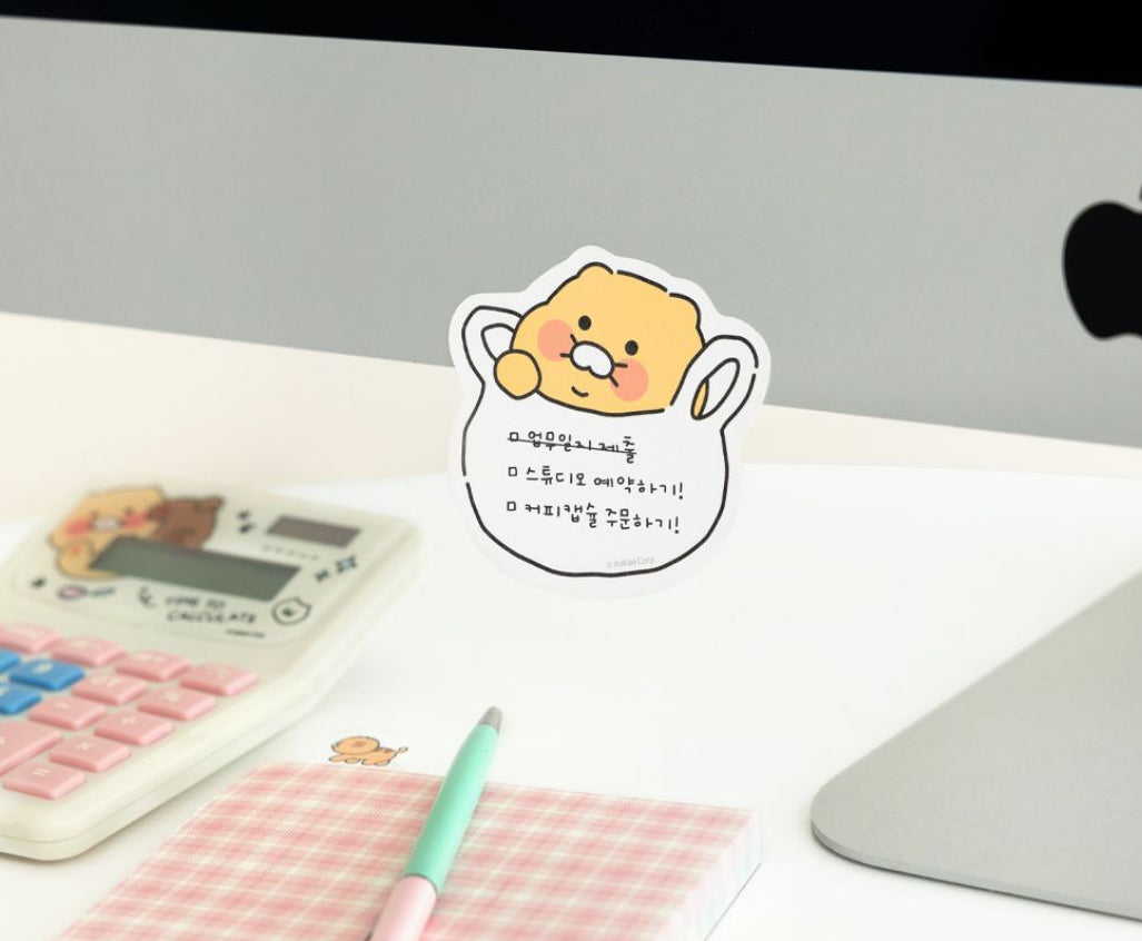 韓國春植便條貼 - 塞咗落玻璃樽/ 塞咗落膠袋