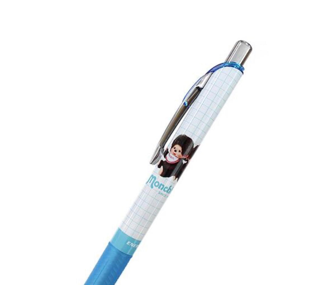 Monchichi x 日本Energel 黑色0.5 原子筆