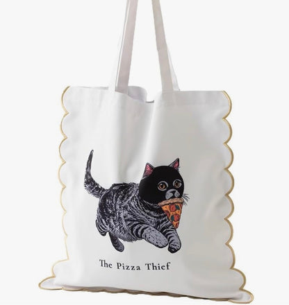 大容量收納‼️ 日本J. Studio 雙面雲朵刺繡Totebag - Meowsterpieces (預購貨品)