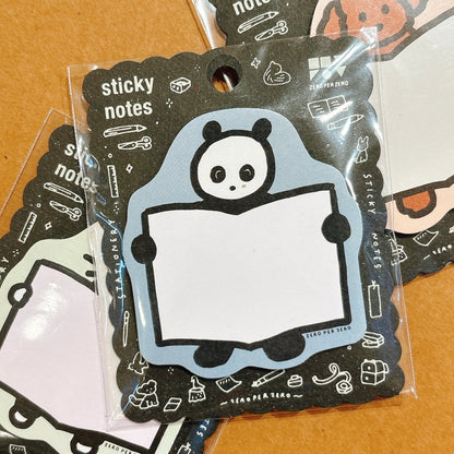 一齊打開本簿造型便利貼 - 熊貓